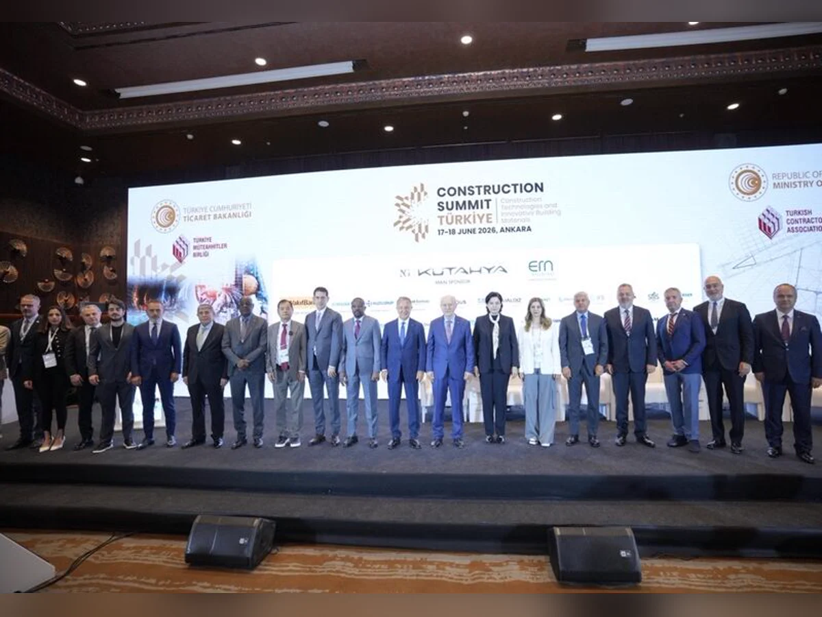 Merve Balta attended Construction Summit Türkiye in Ankara